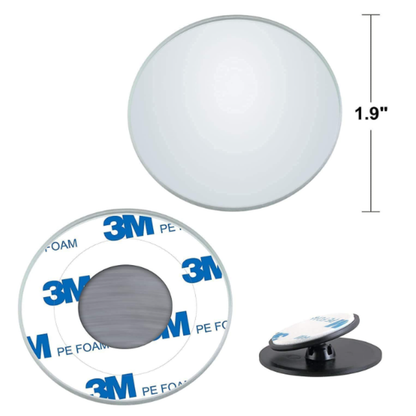 Blind Spot Mirror with 360° View (Pack of 2)