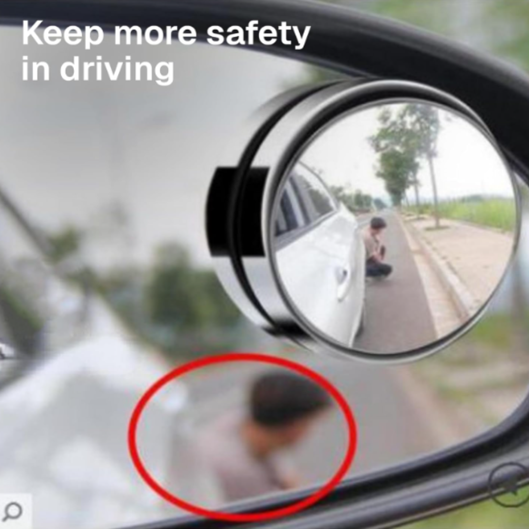 Blind Spot Mirror with 360° View (Pack of 2)