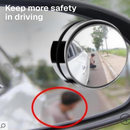 Blind Spot Mirror with 360° View (Pack of 2)