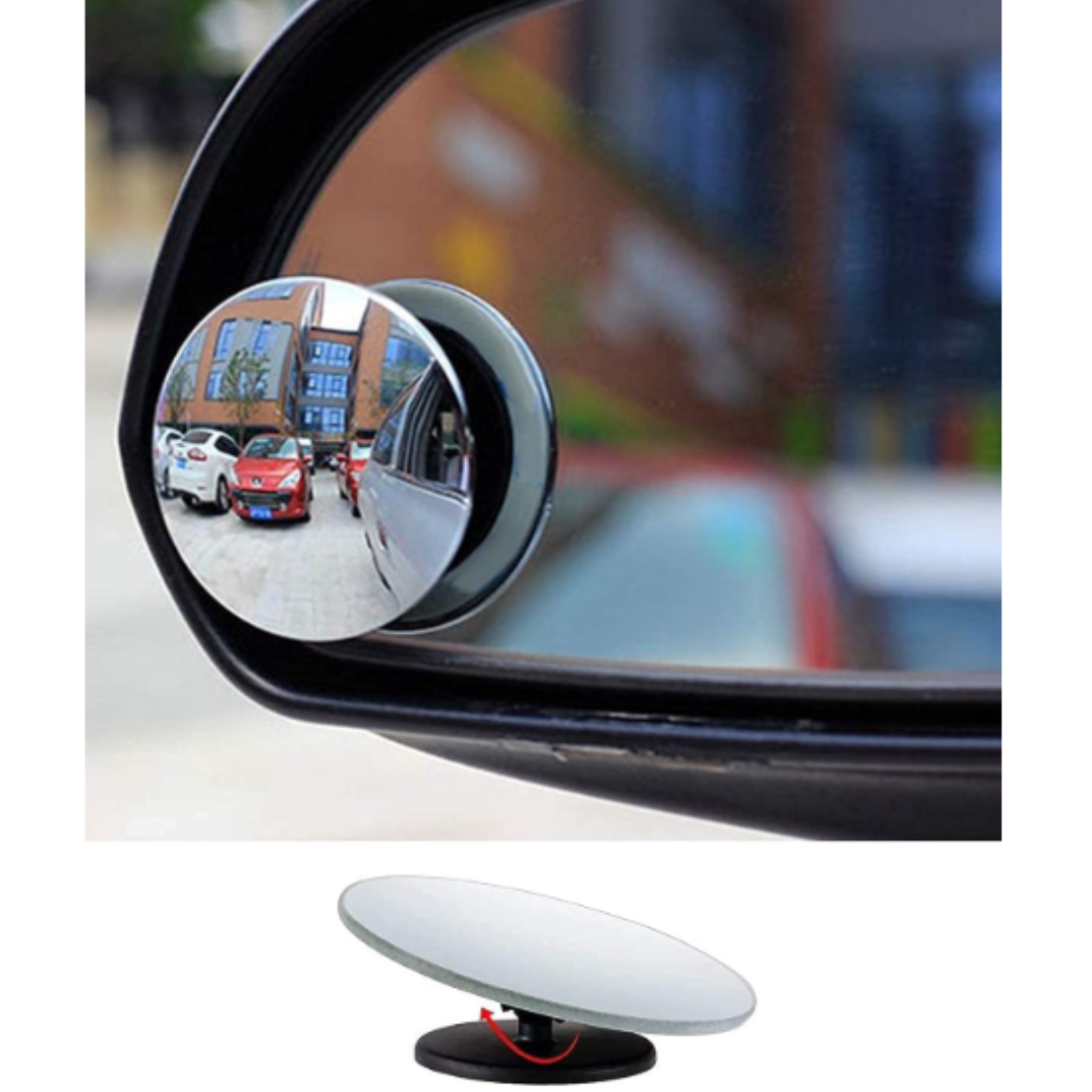 Blind Spot Mirror with 360° View (Pack of 2)