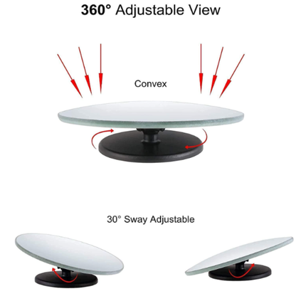 Blind Spot Mirror with 360° View (Pack of 2)