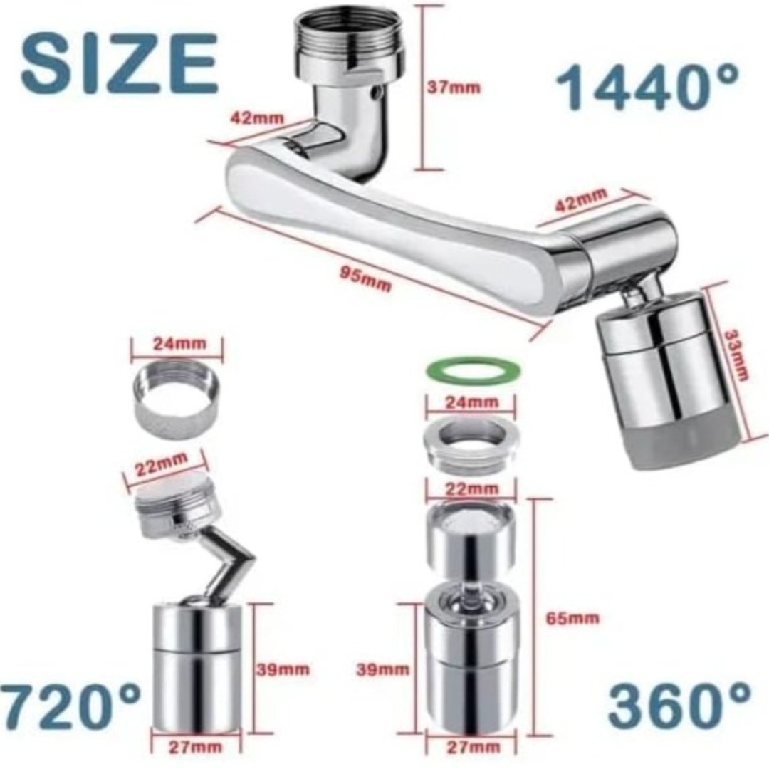 360° Rotating Faucet Extender