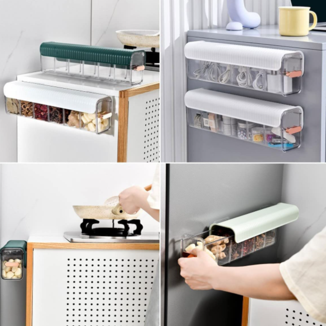 6 Compartment Wall Mounted Multipurpose Organizer