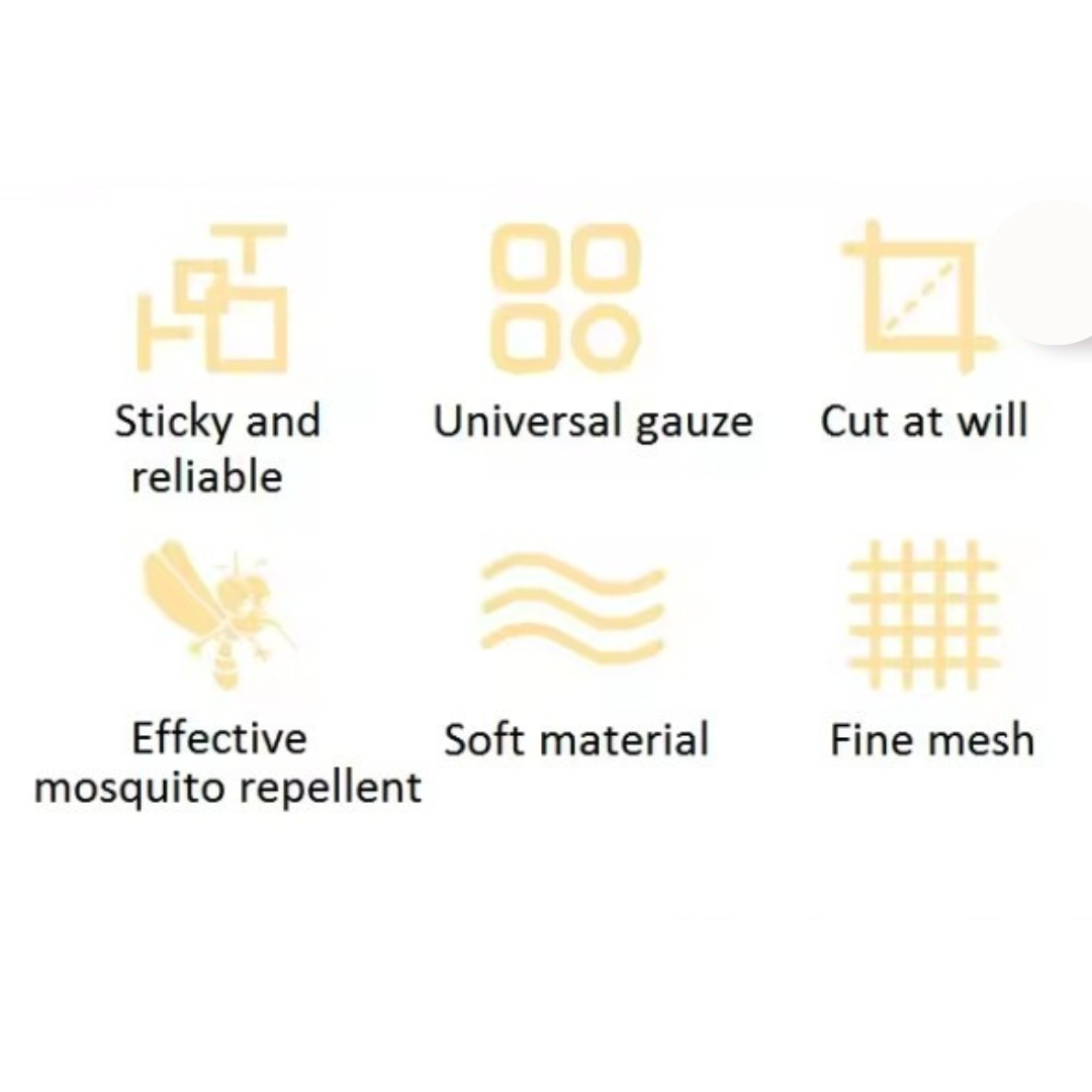 Adhesive Mesh Screen Repair Tape