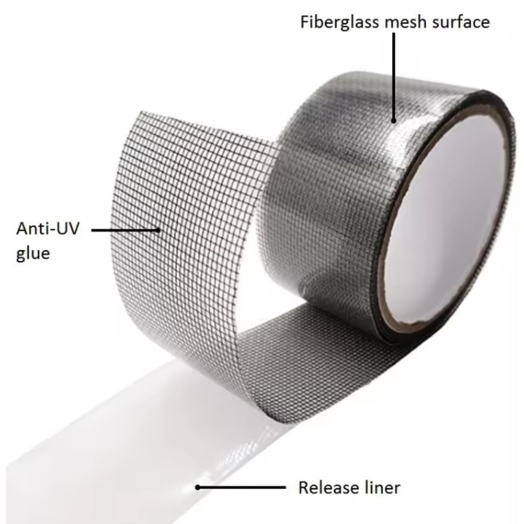 Adhesive Mesh Screen Repair Tape